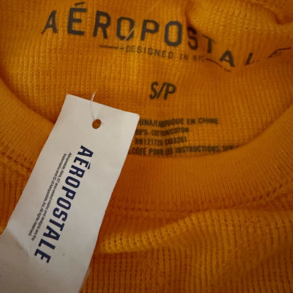 Aeropostale Golden Long Sleeve Tee - Picture 3 of 4